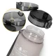 4FIZJO Motivational Water Bottle 1 L, Grey