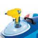 Inflatable Kids Pool Float Fighter Plane with Water Gun INTEX 57531, Blue