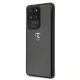 Ferrari Samsung Galaxy S20 Ultra Case Carbon Heritage, Black