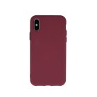 Samsung Galaxy S21 FE 5G (SM-G990B/DS) Matt Silicone Color Case Cover, Burgundy