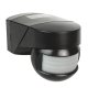 Maclean MCE295 Wall Motion and Twilight Sensor, 180° + 360°, 2000W, Black