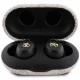 Guess 4G Metal TWS Bluetooth 5.3 In-Ear Headphones with ENC Charging Dock, Pink