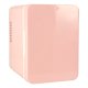 Portable Mini Fridge 4L Electric Cooler and Warmer for Food and Cosmetics, Pink
