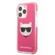 Apple iPhone 13 Pro 6.1\'\' Karl Lagerfeld Choupette Head Case Cover, Fuchsia