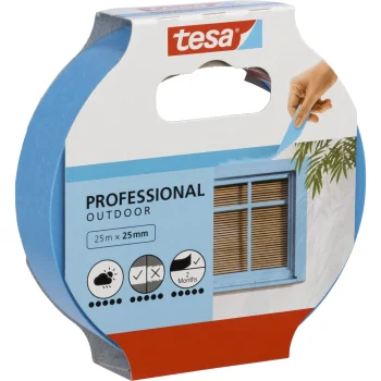 Tesa 4440 Precision Outdoor Masking Tape, 25 m x 25 mm, Blue