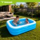 Trizand Inflatable Pool 185x130x50 cm, Blue