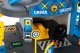 Police Station Toy Garage Playset 3 Level Car Park with Elevator 2 Cars and Helicopter