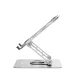 Nešiojamojo kompiuterio ir planšetės stovas Wozinsky HardStand WDCX-X19-AB 10\"-16\", sidabrinis