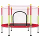 Kids Garden Trampoline with Net and Balls, 140cm, Red