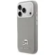 Karl Lagerfeld Karl & Choupette Head Pins Saffiano MagSafe Phone Case Cover iPhone 17 Pro - Gray