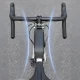 Rockbros 30120122002 Waterproof Bike Frame Bag 0.9L, Black
