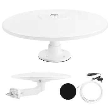 Maclean MCTV-103 Active Omnidirectional DVB-T/T2 HEVC Antenna, 12V