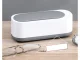Vibration Cleaner for Jewelry and Glasses, White/Grey