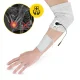 4Fizjo TENS Electrostimulation Elbow Band, Silver-White