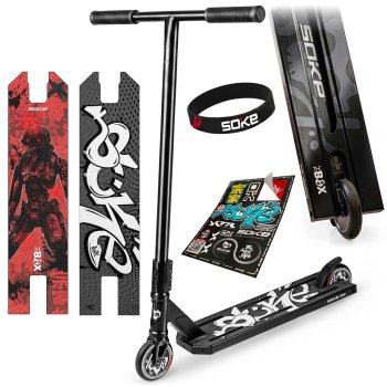 Soke Box Stunt Scooter, Black