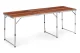 MultiGarden GB030-180 WODERN Folding Camping Table, 180x60 cm, Brown