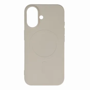 Samsung Galaxy A56 ( SM-A566B / DS ) Liquid Silicone Case with MagSafe Cover, Beige
