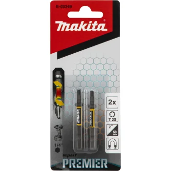 Makita Impact Premier T20 Torsion Bits 50 mm, 2 pcs (E-03349)