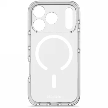 Decoded DropTec Transparent Backcover MagSafe Phone Case Cover iPhone 17 Pro Max - Transparent
