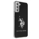 Samsung Galaxy S21 (SM-G991) US Polo Shiny Big Logo Case Cover (USHCS21STPUHRBK), Black