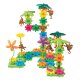 Constructor Set of Gear Building Blocks Monkeys, 103 pcs