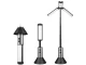 Multifunctional Telescopic LED Camping Lamp and Flashlight, 3000 mAh