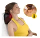 4FIZJO SHIATSU ULTRA+ Heated Neck Massage Cushion Pillow Body Massager, Brown