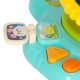 Interactive Steering Wheel Toy for Toddlers with Music and Lights, Blue