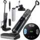 Ruhhy Lixo 24860 Cordless Wet Dry Vacuum and Mop with Self-Cleaning