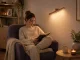 Magnetic LED Wall Night Light with USB-C, Wooden Design