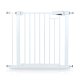 Nukido Pressure Fit Safety Gate with Magnetic Lock, 77-108.5 cm, White