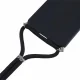 Case for Samsung Galaxy A17 5G / A17 4G with Fiber Lining and Crossbody Strap, Black