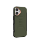 UAG Civilian MagSafe Phone Case Cover iPhone 17 - olive and orange
