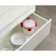 Joseph Joseph Nest Lock 4-Piece Round Food Container Set 1 L, Red