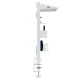Ergo Office ER-300 W Desk Organizer / Partition, White