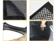Car Trunk Storage Net with Velcro 50x25 cm, Black