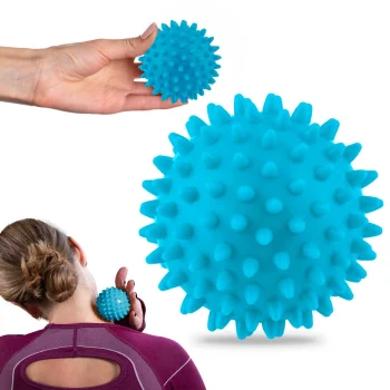 Neo-Sport NS-957 Massage and Fitness Ball 7.5cm, Blue
