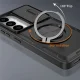 Samsung Galaxy S26 Case with Sliding Camera Cover, Swivel Stand & MagSafe, Black