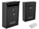 S6237 Letterbox, Black