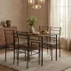 Modernhome Verona Dining Furniture Set: Table and 4 Chairs