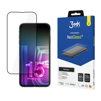 3mk NeoGlass Screen Protector for iPhone 15 Plus