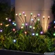 Solar Garden Light Balls RGB, 2 Pcs (6 LEDs Each), 70 cm