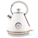 Berdsen BD-701 Electric Kettle with Thermometer, 1.7L, White