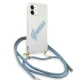 Guess iPhone 12 mini Case Script Vintage, Transparent/Blue