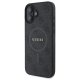 Guess 4G Ring Classic Logo MagSafe Case for iPhone 16 Black