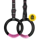 4Fizjo ABS Gymnastic Rings, Black-Pink