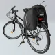 Wozinsky Large Bike Rack Bag 35L with Rain Cover, Black