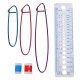 Ruhhy Crochet Hook Set, 50 pcs