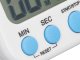 Digital Kitchen Timer with Magnet and LCD Display, White