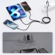 Tech-Protect UltraBoost DNA 3in1 USB-C / Micro-USB / Lightning Cable 120 cm - Gray